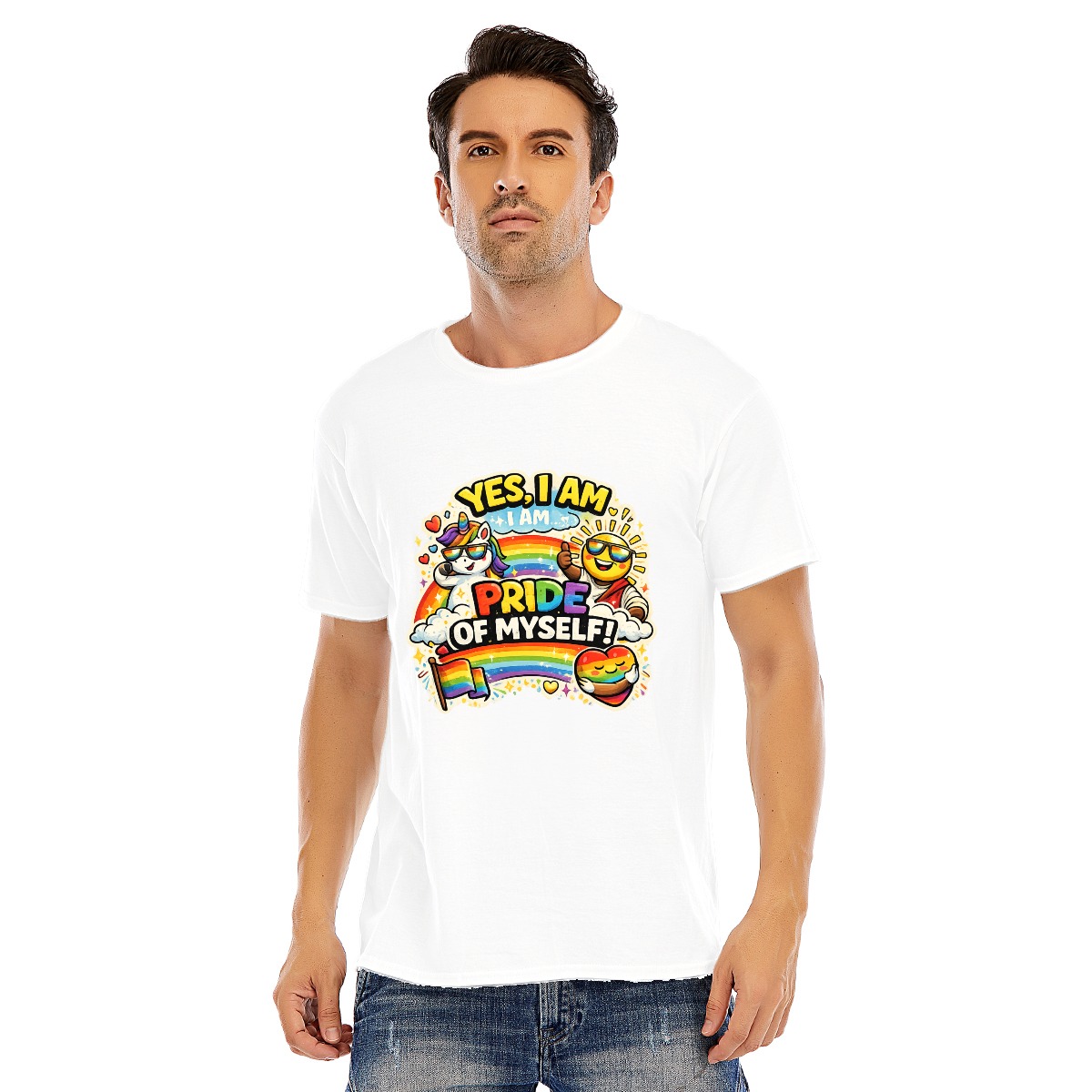 Pride of Myself Unisex O-neck Short Sleeve T-shirt