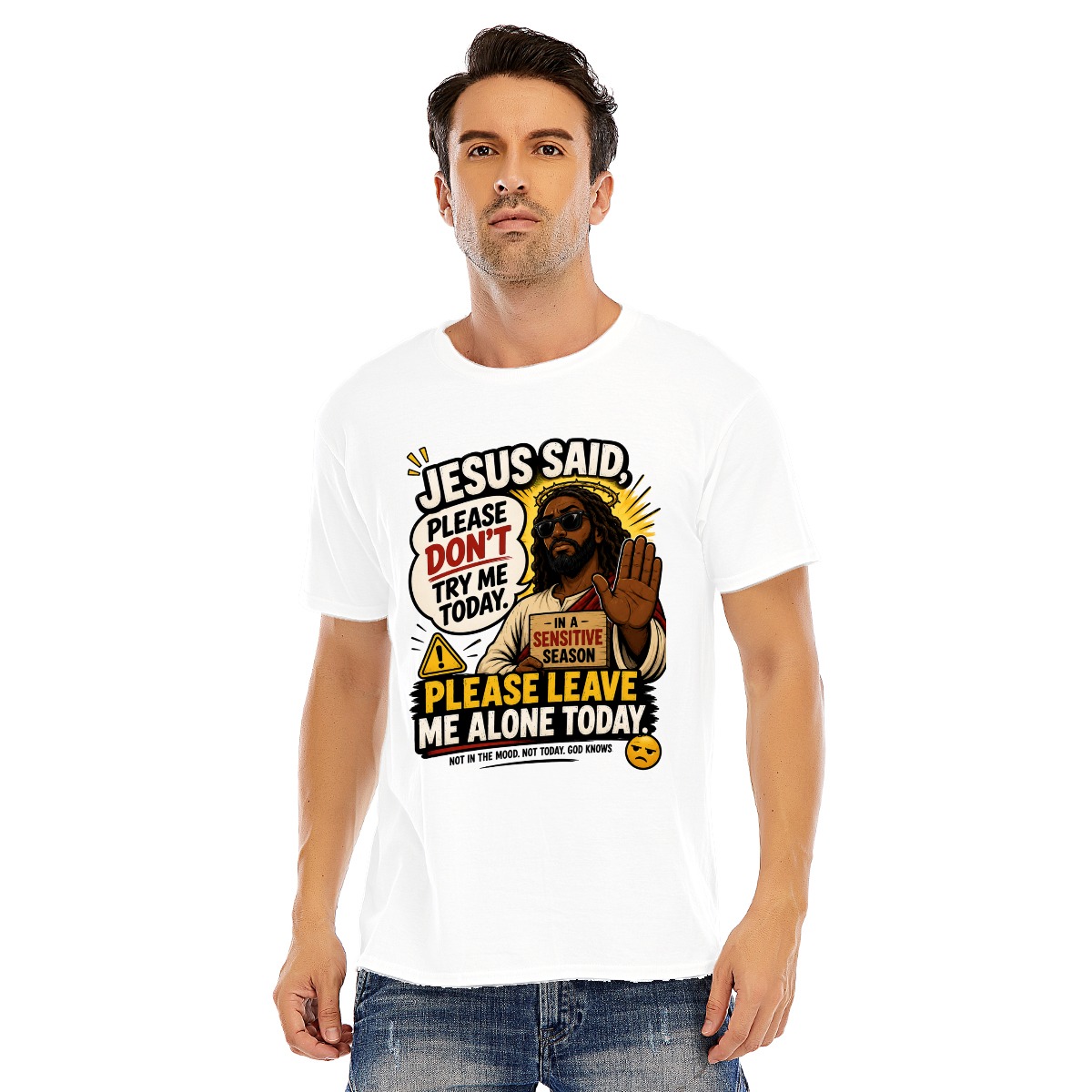 Jesus Said Unisex O-neck Short Sleeve T-shirt - Image 2