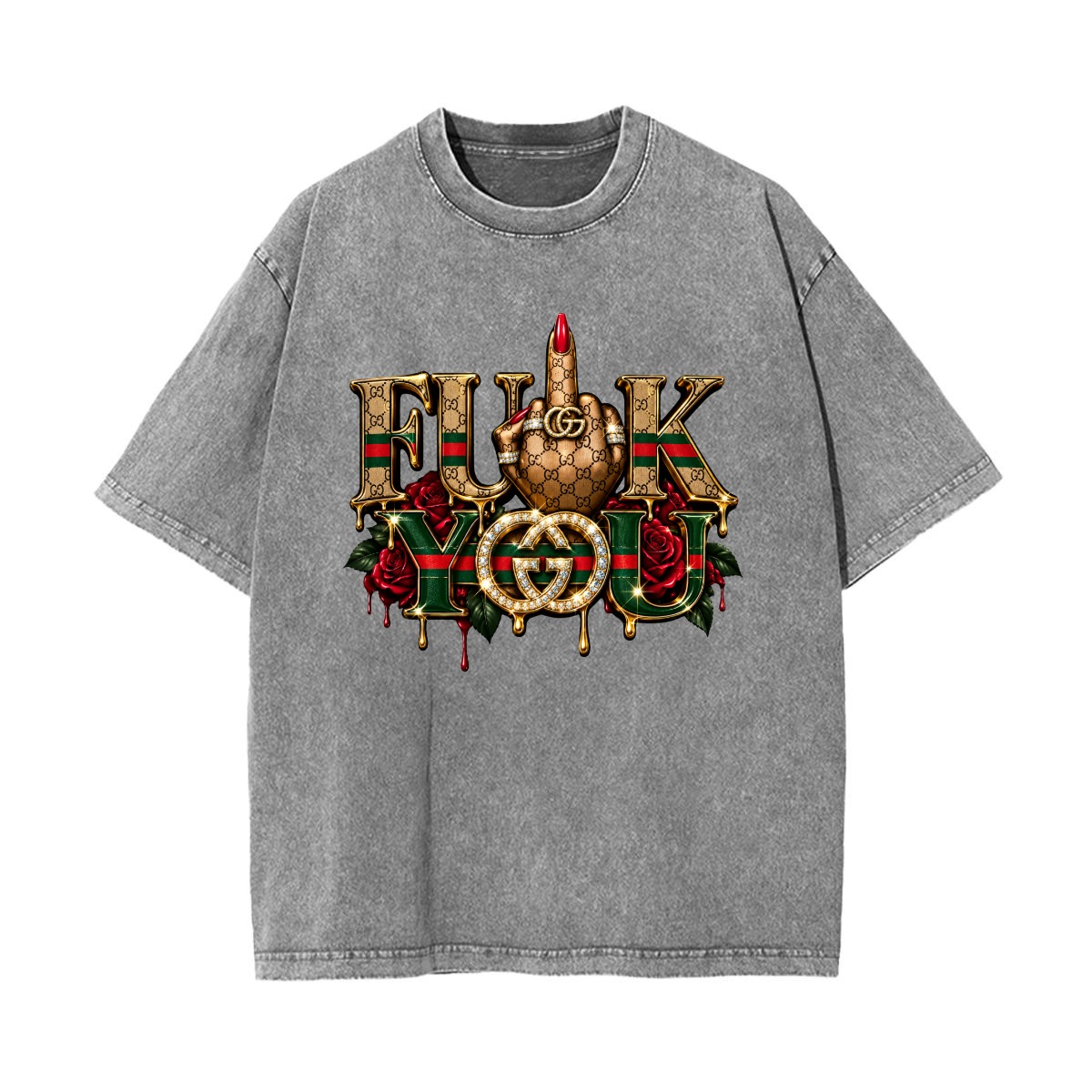 FUK YOU GUCCI INSPIRED TEE - Image 2